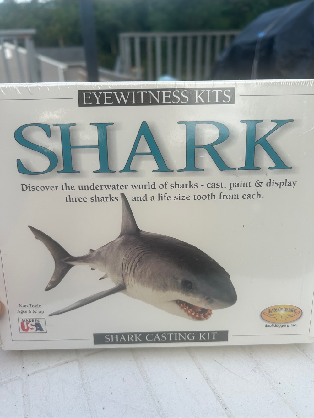 NWT Shark Casting Kit Great for educational play and discovery